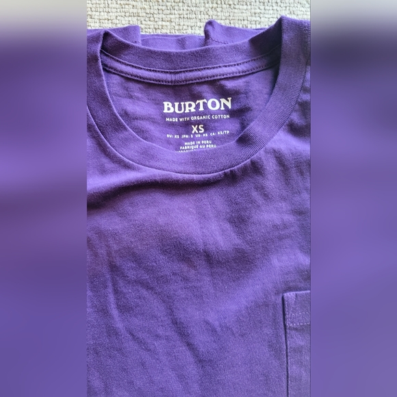 Burton, Men's XS, Colfax short sleeved T-shirt, with pocket - Picture 1 of 2